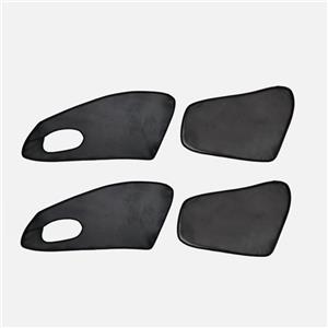 آفتابگیر شیشه خودرو نوروزی مدل قالبی کد T770 مجموعه 4 عددی مناسب برای پژو 206