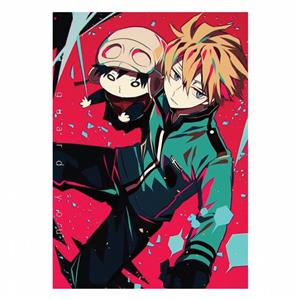 تابلو شاسی نورو استور طرح انیمه ماشه جهان World Trigger مدل NV1096 