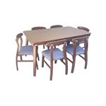 میز و صندلی ناهارخوری 6 نفره گالری چوب آشنایی مدل Ro-lux-907