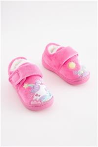 دمپایی بنددار یونیکورن صورتی آب نباتی خانه / کفش مهد کودک نکست بیبی Next Baby