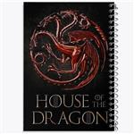 دفتر مشق 100 برگ خندالو طرح سریال خاندان اژدهایان House of dragon کد 28514