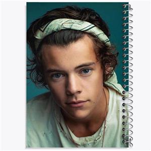 دفتر مشق 100 برگ خندالو طرح هری استایلز گروه موسیقی وان دایرکشن One Direction کد 2924 