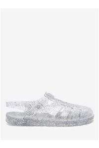 صندل ژله ای دخترانه رنگ نقره براق نکست بیبی Next Baby