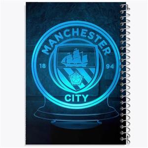 دفتر مشق 100 برگ خندالو طرح باشگاه منچستر سیتی Manchester City کد 2069