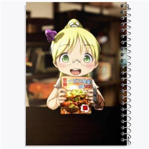 دفتر مشق 100 برگ خندالو طرح ریکو انیمه ساخته شده در پرتگاه Made in Abyss کد 22091 