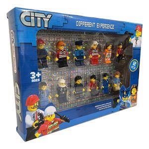 اکشن فیگور مدل آدمک طرح سیتی کد 22641 مجموعه 12 عددی