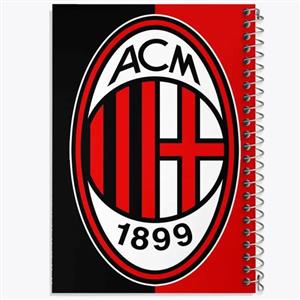 دفتر مشق 100 برگ خندالو طرح باشگاه آث میلان کد 27257