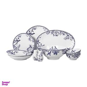 سرویس غذاخوری 28 پارچه گلدکیش طرح لوتوس مدل GK646384