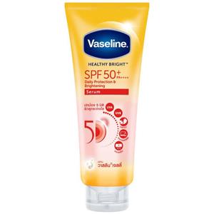 کرم ضد آفتاب بدون رنگ وازلین SPF 50 مدل HEALTHY BRIGHT ‌مناسب انواع پوست حجم 300 میلی‌لیتر 