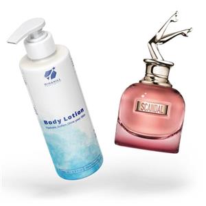 اسپری بدن زنانه اویور مدل JEAN PAUL GAULTIER SCANDAL BY NIGHT حجم 200 میلی لیتر