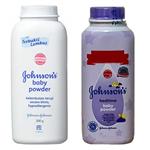 پودر بچه جانسون مدل babypowder حجم 200 میلی لیتر  مجموعه 2 عددی