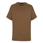 تی شرت اورسایز مردانه باینت مدل 778-3 رنگ قهوه ای