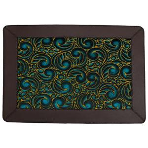 پادری مدل نیلوفر آبی سایز 70x50 سانتی متر