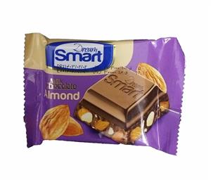 شکلات دریم اسمارت با مغز بادام درختی شیرین عسل - 50 گرم بسته 6 عددی