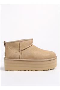 چکمه جیر زنانه Mustard ULTRA MINI PLATFORM1135092 آگ UGG