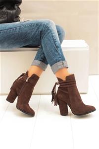 چکمه زنانه قهوه ای A922803902 فاکس شوز Fox Shoes