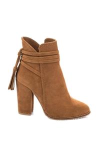 چکمه زنانه قهوهای مایل به زرد A922803902 فاکس شوز Fox Shoes