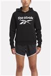 تاپ لباس ورزشی زنانه مشکی RI BL FLEECE HOODIE ریباک Reebok