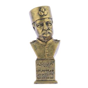 تندیس یادمان طرح ناصرالدین شاه قاجار کد S252-1