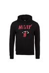 سویشرت مردانه یقه کلاه دار مشکی 11530757-team Logo Po Hoody Mıahea نیو ارا NEW ERA