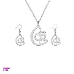 نیم ست نقره ترمه 1 طرح دی کد L482