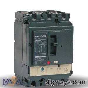 کلید اتوماتیک 100 آمپر پارس اروند مدل قابل تنظیم