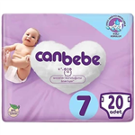 پوشک یاسی جان به به (Canbebe) سایز ۷ بسته 20 عددی 