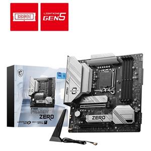 مادربرد ام اس آی مدل B760M Project Zero WiFi DDR5 MSI LGA1700 Motherboard 