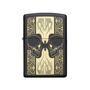 فندک زیپو مدل 29404 Zippo 29404 Skulls Black Matte