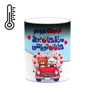ماگ حرارتی کاکتی طرح اسم ارنیکا مدل عاشقانه کد mgn63960