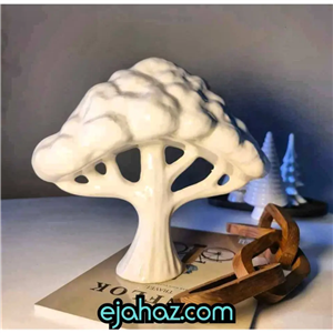 درخت سرامیکی شامبی سفید کد 5/62 