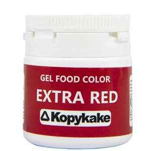 رنگ خوراکی ژله ای قرمز اکسترا کپی کیک 35 گرم kopykake Extra red gel food color -35g 