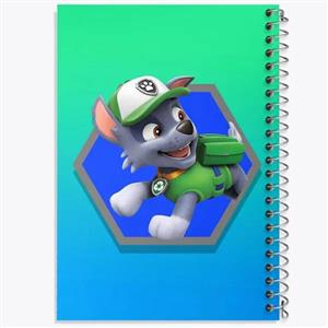 دفتر شطرنجی 50 برگ خندالو طرح سگ های نگهبان Paw Patrol کد 12585