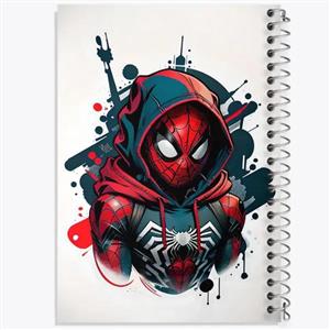 دفتر شطرنجی 50 برگ خندالو طرح مرد عنکبوتی Spider Man کد 13174