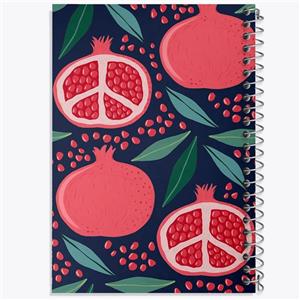 دفتر شطرنجی 50 برگ خندالو طرح شب یلدا کد 20384