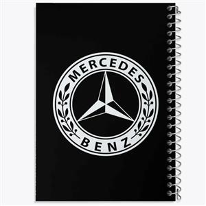 دفتر شطرنجی 50 برگ خندالو طرح مرسدس بنز Mercedes Benz کد 23512