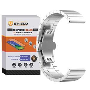 بند آلتیمیت شیلد مدل UL-Swatch-Link مناسب برای ساعت هوشمند میبرو Air Color C2 Lite Ultimate Shield Band For Mibro 