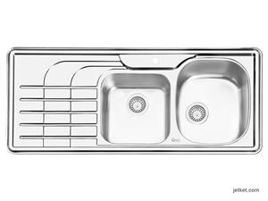 سینک ایلیا استیل ( 50 × 120)مدل2047 