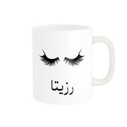 ماگ ناریکو مدل لیوان شخصی طرح اسم رزیتا کد 014166