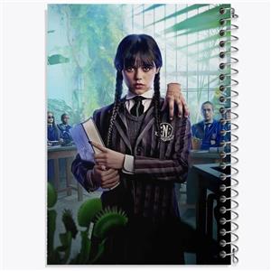 دفتر شطرنجی 50 برگ خندالو طرح سریال ونزدی Wednesday کد 25226