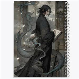 دفتر شطرنجی 50 برگ خندالو طرح اسنیپ هری پاتر Harry Potter کد 2901