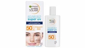 کرم ضد آفتاب بدون رنگ گارنیه SPF 50 مدل Ambre super uv ‌مناسب پوست‌های انواع پوست حجم 40 میلی‌لیتر