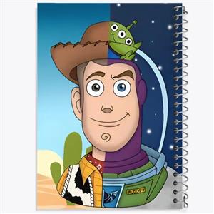 دفتر شطرنجی 50 برگ خندالو طرح داستان اسباب بازی Toy Story کد 3922