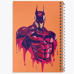 دفتر شطرنجی 50 برگ خندالو طرح بتمن شوالیه آرخام Batman Arkham knight کد 30305