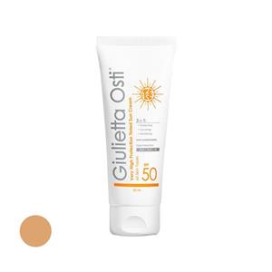 کرم ضد آفتاب رنگی جولیتا اُستی SPF 50 مدل 00 مناسب انواع پوست‌ حجم میلی‌لیتر 