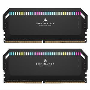 رم دسکتاپ DDR5 دو کاناله 6400 مگاهرتز CL32 کورسیر مدل Dominator Platinum RGB ظرفیت 64 گیگابایت