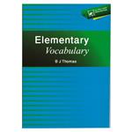 کتاب Elementary Vocabulary اثر B J Thomas انتشارات فرهنگ زبان