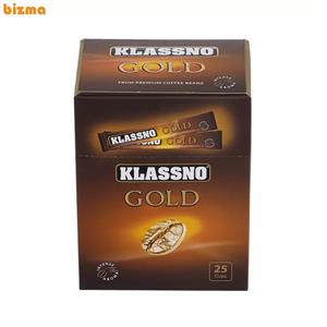 پودر قهوه فوری کلاسنو بسته 25 عددی