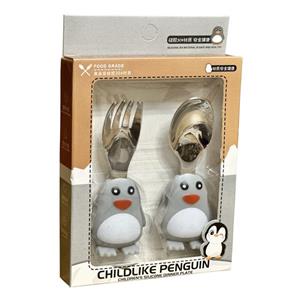 ست قاشق و چنگال کودک مدل self feeding کد 2024