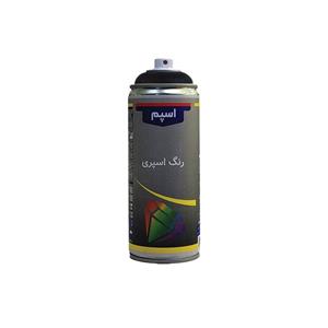 اسپری رنگ مشکی مات اسپم مدل sp6 حجم 400 میلی لیتر مجموعه 6 عددی